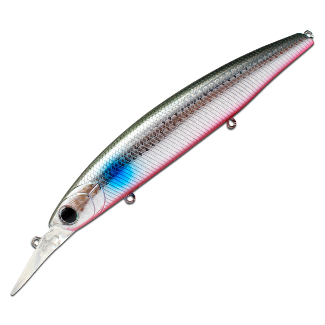 Señuelo de pesca Angler Spear 120S Color Pink Rainbow
