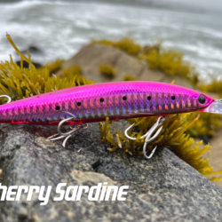 Señuelo de pesca Angler Spear 120S color Cherry Sardine