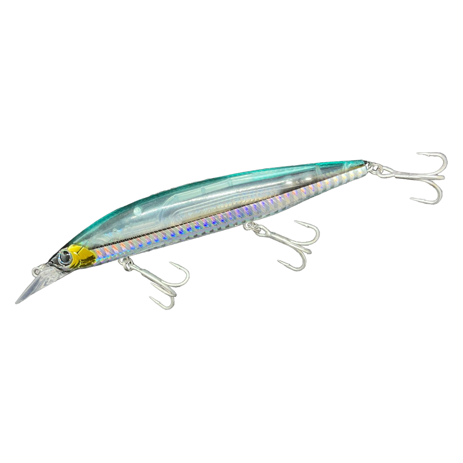 Señuelos de pesca Angler Spear 120S Color Ghost Silverside