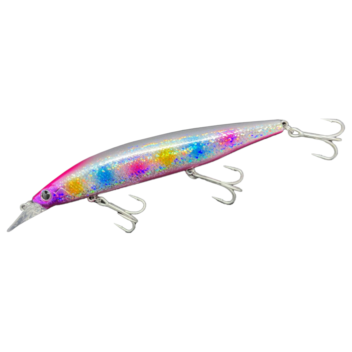 Señuelos de pesca Angler Spear 120S color Pink Rainbow