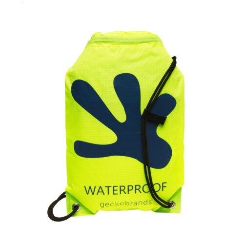 Drawstring WP Backpack - Bright Green / Navy