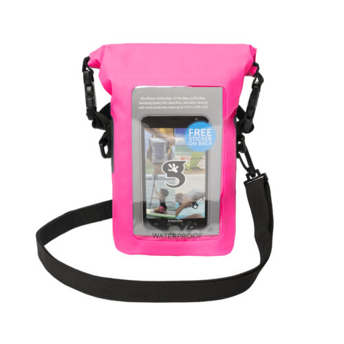 Phone Tote Dry Bag - Pink Geckobrands