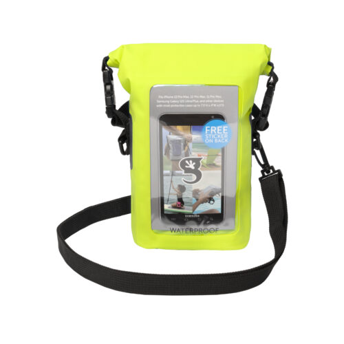 Phone Tote Dry Bag - Bright Green Geckobrands