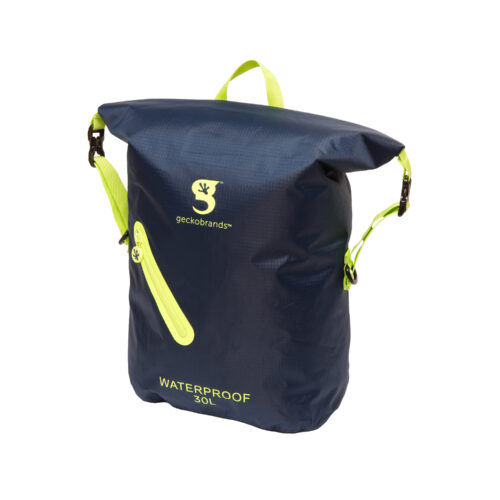 Lightweight WP Backpack - Navy_Green Geckobrands