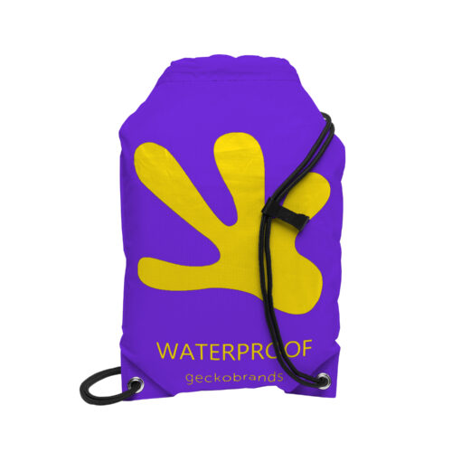 Drawstring WP Backpack - Purple_Yellow