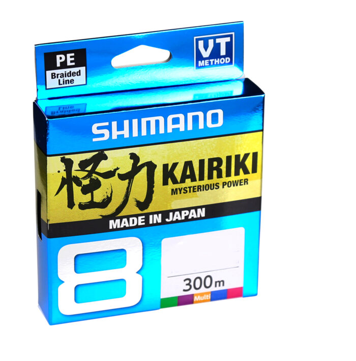 Línea Shimano Kairiki 8 300 mts. Multicolor